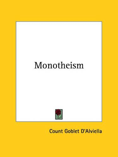 Monotheism: (English)