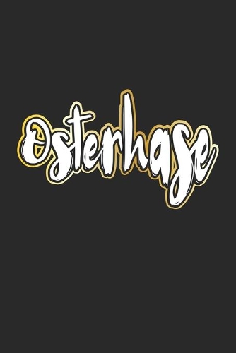 Osterhase: Notizbuch, Notizheft, Notizblock - Lustige Geschenk-Idee zu Ostern- Karo - A5 - 120 Seiten