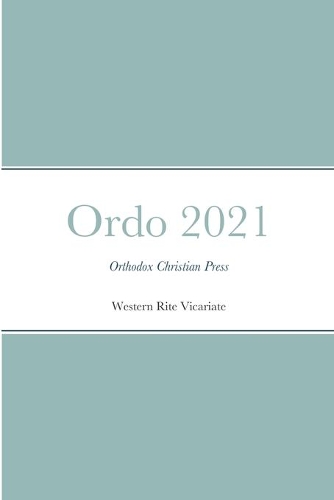 Ordo 2021: Western Rite Vicariate