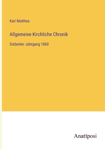 Allgemeine Kirchliche Chronik