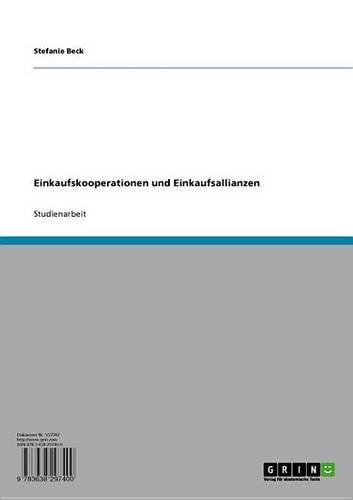 Einkaufskooperationen Und Einkaufsallianzen