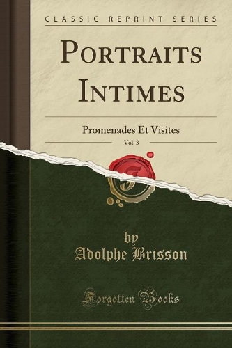 Portraits Intimes, Vol. 3