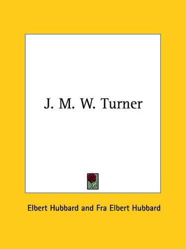 J. M. W. Turner