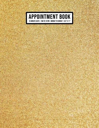 Gold Appointment Book