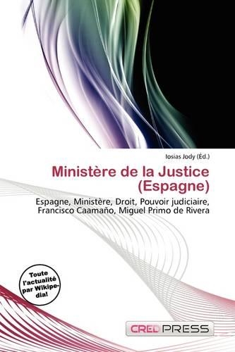 Minist Re de La Justice (Espagne)