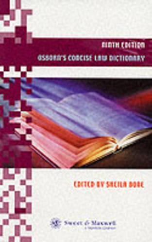 Osborn's Concise Law Dictionary