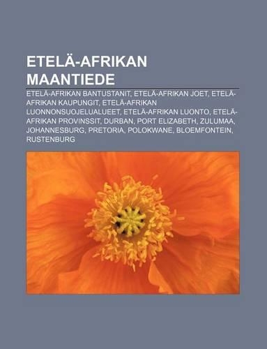 Etela-Afrikan Maantiede