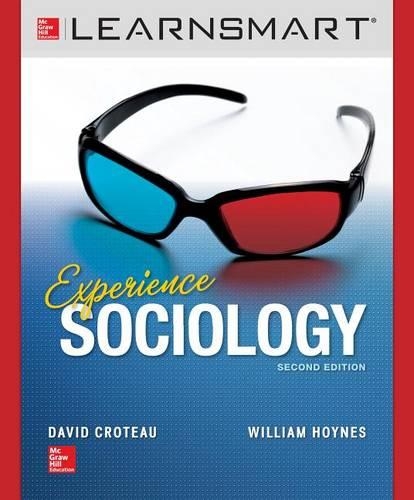 Learnsmart Access Card for Experience Sociology 2/E