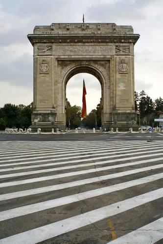 Arch of Triumph in Bucharest Romania Journal