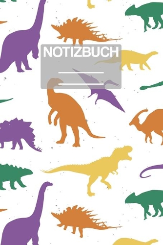 Notizbuch A5 Muster Zeichnung Dino Dinosauerier Trex Saurus: - 111 Seiten - EXTRA Kalender 2020 - Einzigartig - Kariert - Karo - Raster - Geschenk - Geschenkidee
