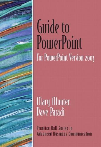 Guide to PowerPoint, Version 2003