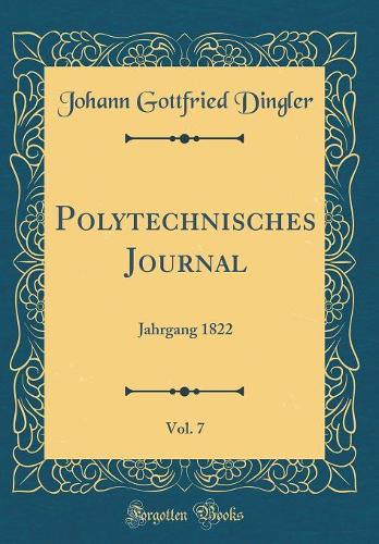 Polytechnisches Journal, Vol. 7