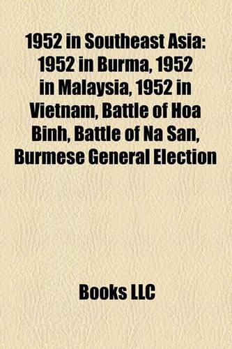1952 in Southeast Asia