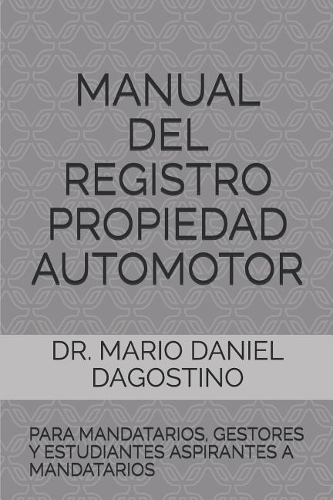 Manual del Registro Propiedad Automotor
