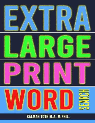 Extra Large Print Word Search