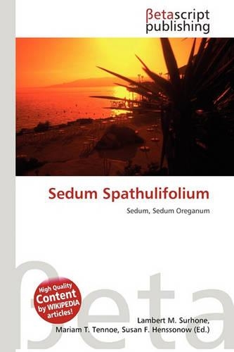 Sedum Spathulifolium