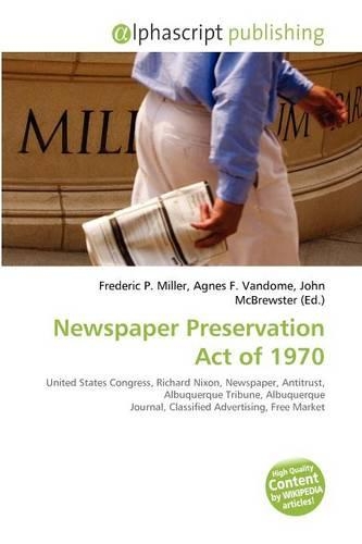 Newspaper Preservation Act of 1970: (English)