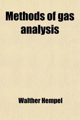 Methods of Gas Analysis