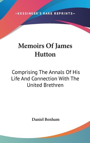 Memoirs Of James Hutton