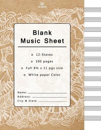 Blank Music Sheet