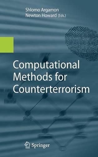 Computational Methods for Counterterrorism