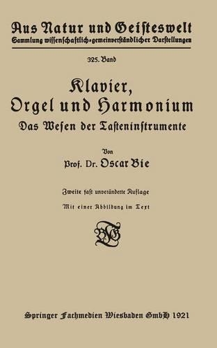 Klavier, Orgel und Harmonium