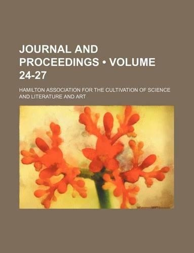 Journal and Proceedings (Volume 24-27)