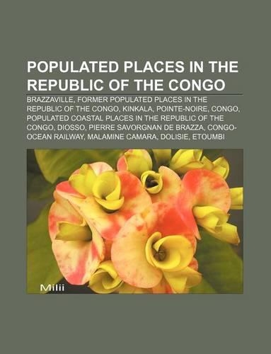 Populated Places in the Republic of the Congo