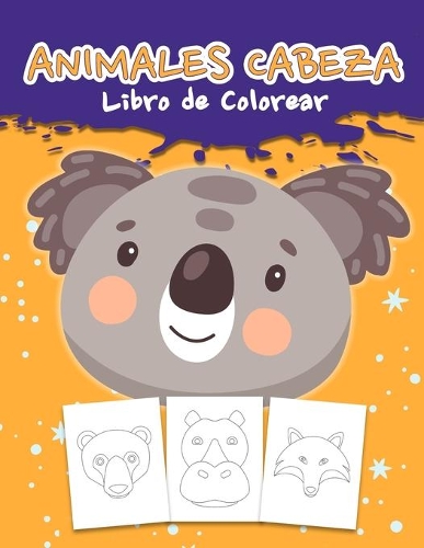 Animales Cabeza Libro de Colorear