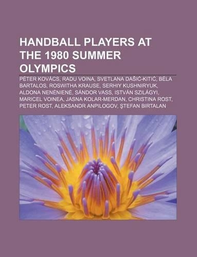 Handball Players at the 1980 Summer Olympics