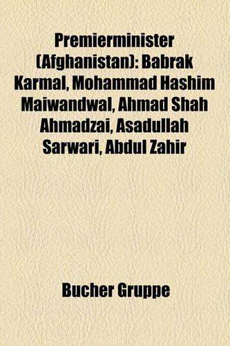 Premierminister (Afghanistan)