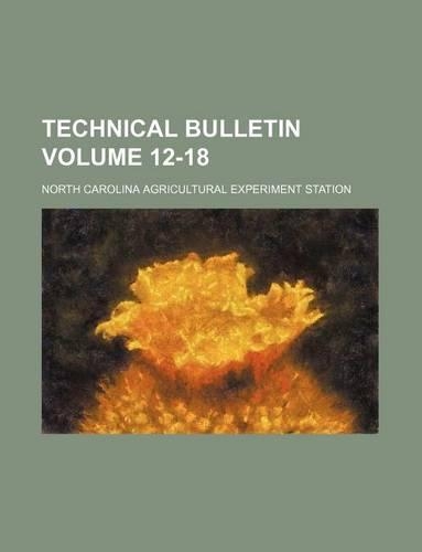 Technical Bulletin Volume 12-18