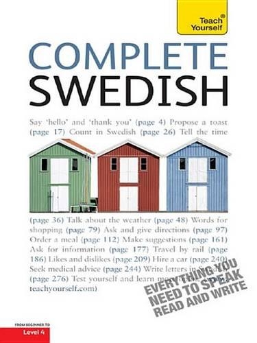 Complete Swedish Beginner to Intermediate Book and Audio Course