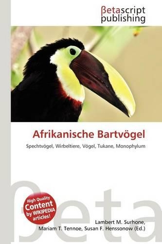 Afrikanische Bartvogel: (German)