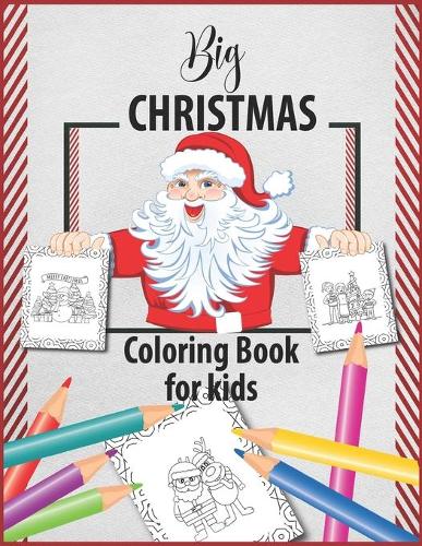 Big Christmas Coloring Book for kids