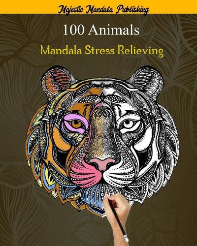 100 Animals Mandala Stress Relieving