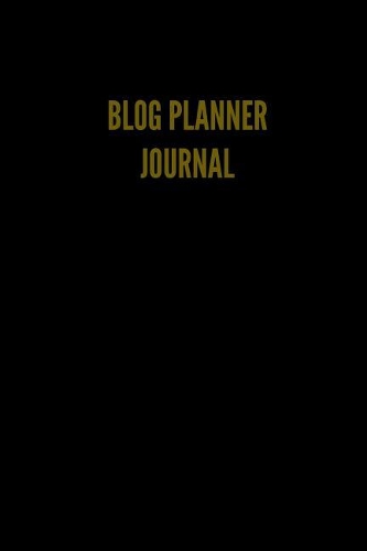 Blog Planner Journal