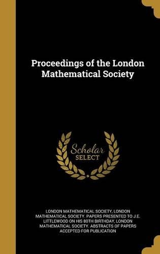 Proceedings of the London Mathematical Society