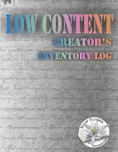 Low Content Creator's Inventory Log
