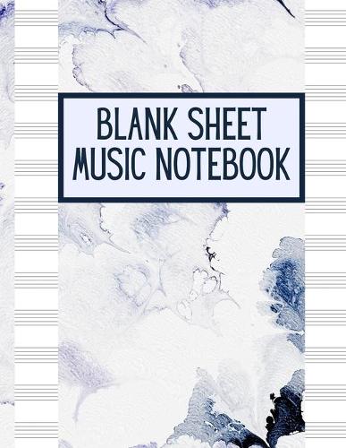 Blank Sheet Music Notebook