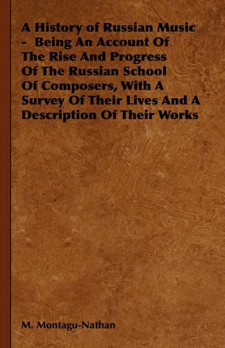 A History of Russian Music