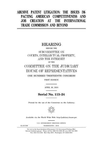 Abusive Patent Litigation