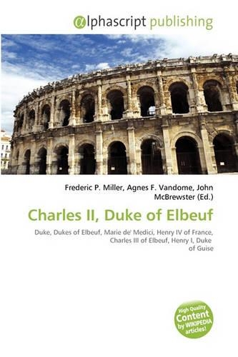 Charles II, Duke of Elbeuf