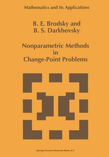 Nonparametric Methods in Change Point Problems: (243 Mathematics and Its Applications)