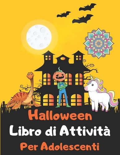 Halloween Libro di Attività Per Adolescenti