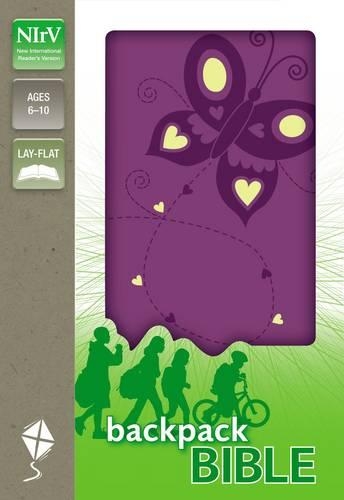 NIRV Backpack Bible Flutter Purple: New International Reader's Version, Flutter Purple, Italian Duo-Tone(English)