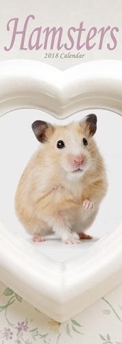 Hamsters Slim Calendar 2018