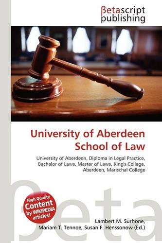 University of Aberdeen School of Law