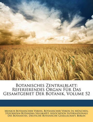 Botanisches Zentralblatt