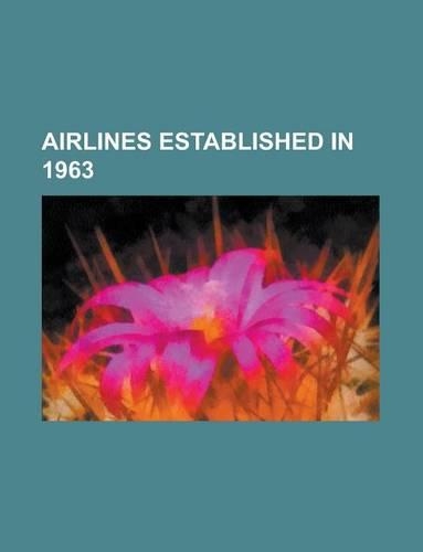 Airlines Established in 1963